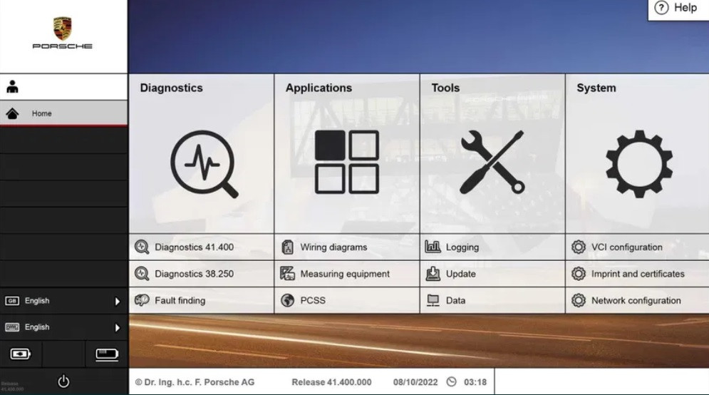 Interfata diagnoza auto tester Porsche Piwis3 V42.XX Tester